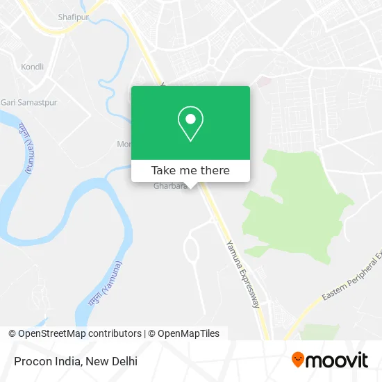 Procon India map