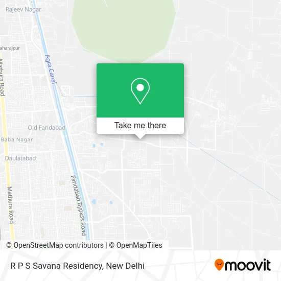 R P S Savana Residency map