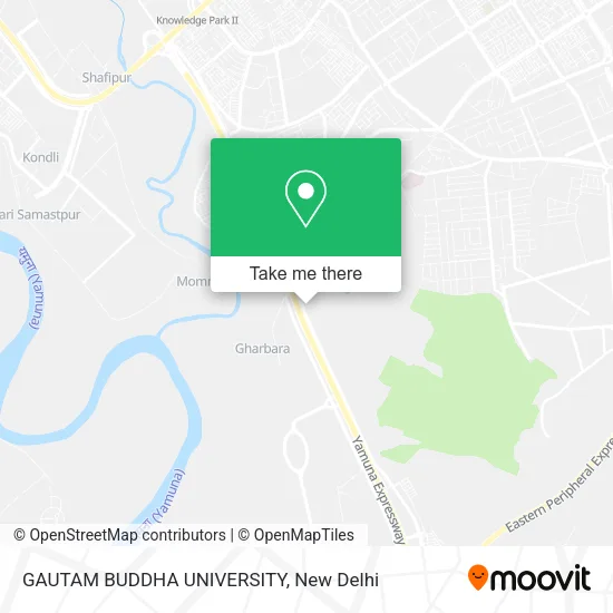 GAUTAM BUDDHA UNIVERSITY map