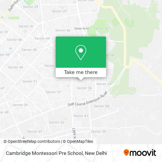 Cambridge Montessori Pre School map