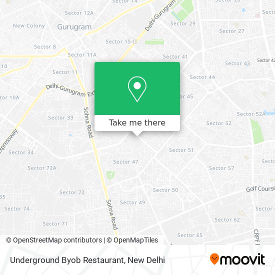 Underground Byob Restaurant map