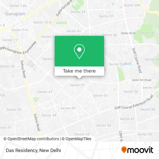 Das Residency map