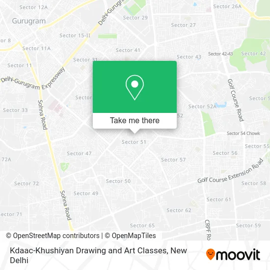 Kdaac-Khushiyan Drawing and Art Classes map