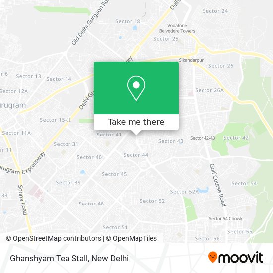 Ghanshyam Tea Stall map