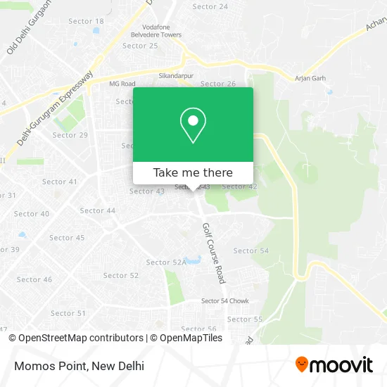 Momos Point map