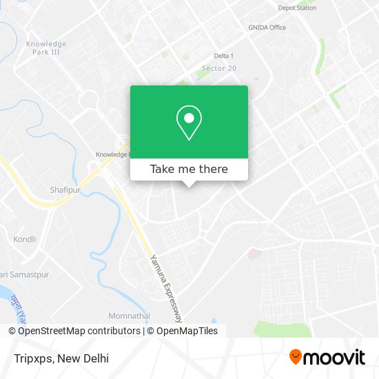 Tripxps map