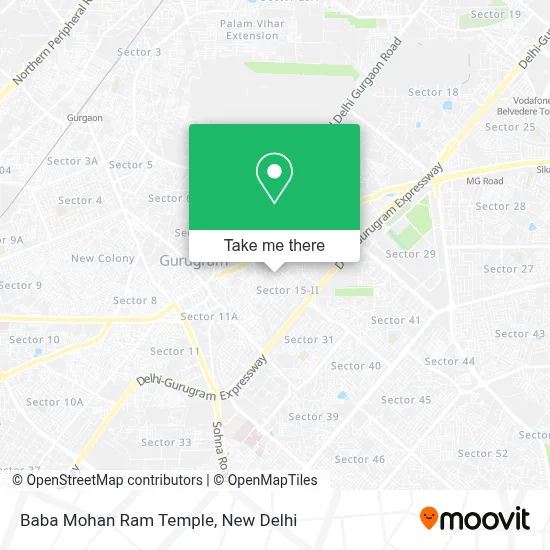 Baba Mohan Ram Temple map