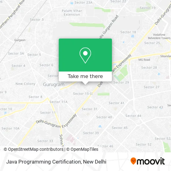 Java Programming Certification map