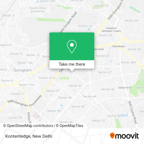 Kontentedge map