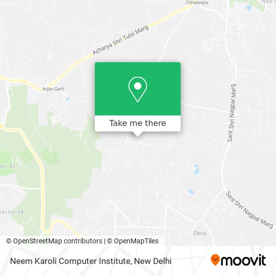 Neem Karoli Computer Institute map