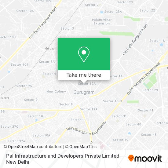 Pal Infrastructure and Developers Private Limited map