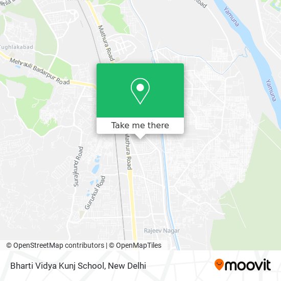 Bharti Vidya Kunj School map