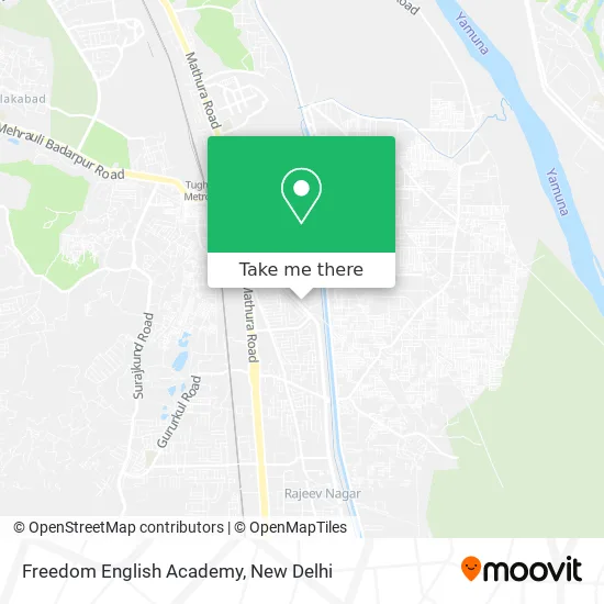 Freedom English Academy map
