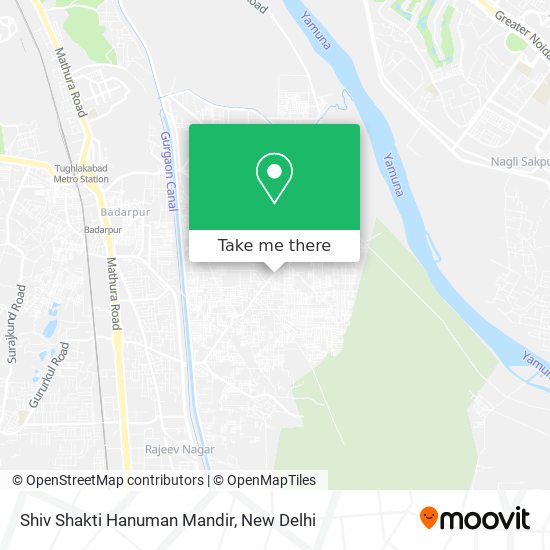 Shiv Shakti Hanuman Mandir map