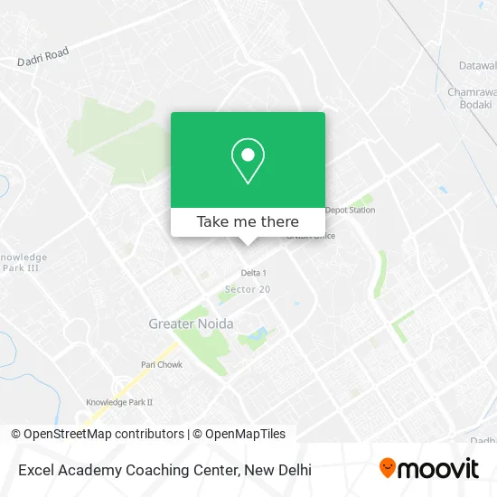 Excel Academy Coaching Center map