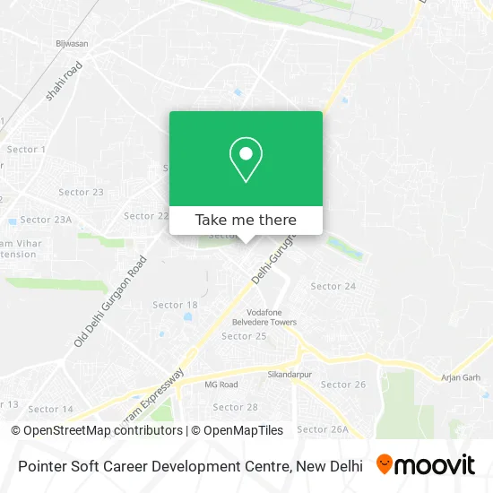 Pointer Soft Career Development Centre map