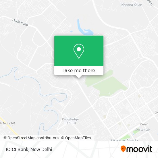 ICICI Bank map