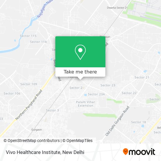 Vivo Healthcare Institute map