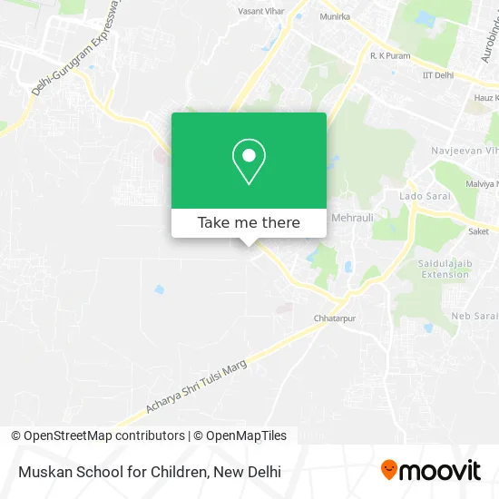 Muskan School for Children map