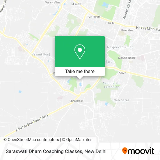 Saraswati Dham Coaching Classes map