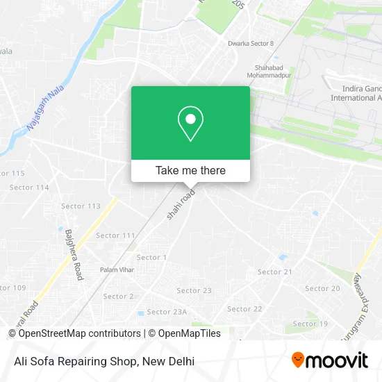 Ali Sofa Repairing Shop map