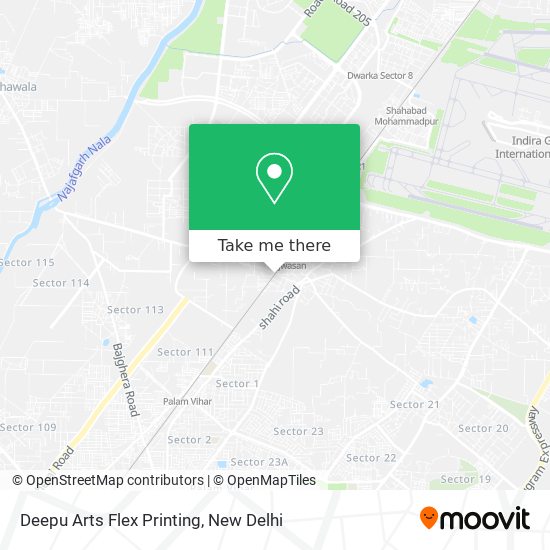 Deepu Arts Flex Printing map