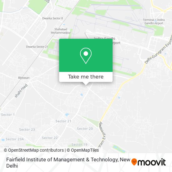 Fairfield Institute of Management & Technology map