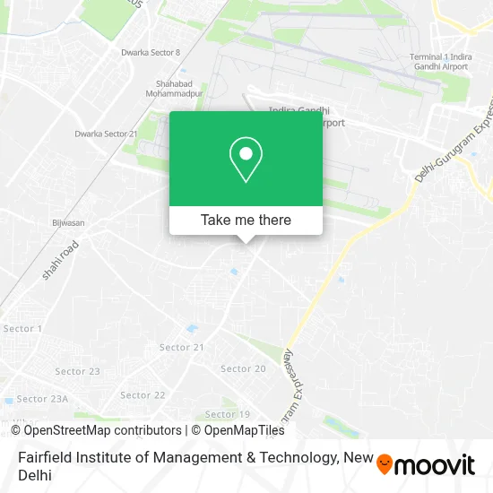Fairfield Institute of Management & Technology map
