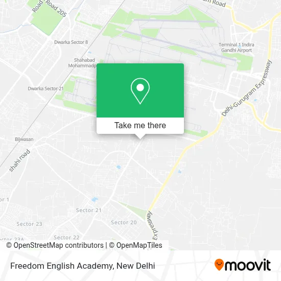 Fea-Freedom English Academy map