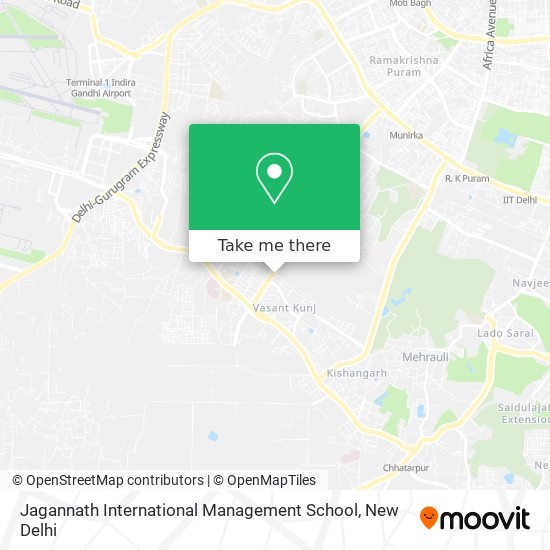 Jagannath International Management School map