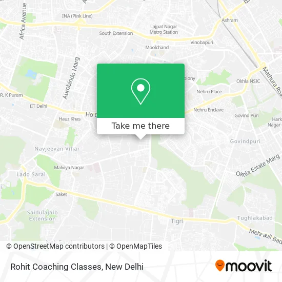 Rohit Coaching Classes map