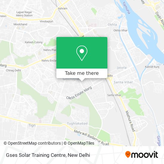 Gses Solar Training Centre map