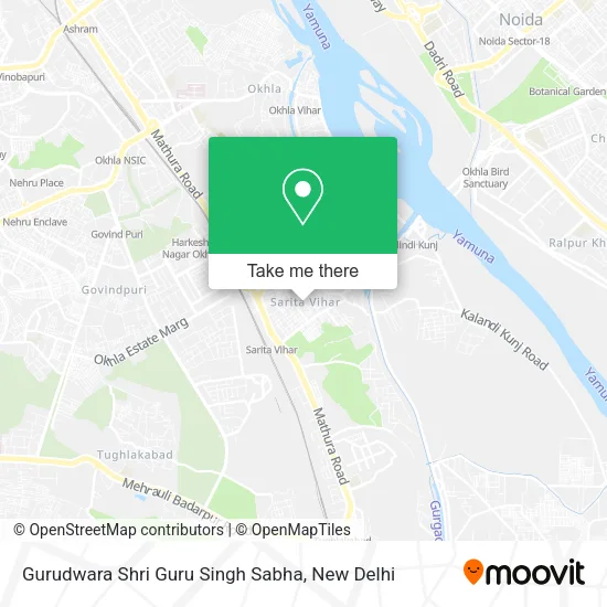 Gurudwara Shri Guru Singh Sabha map