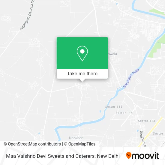 Maa Vaishno Devi Sweets and Caterers map