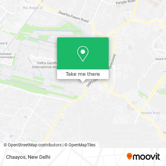 Chaayos map