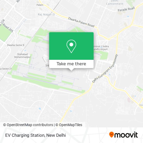 EV Charging Station map