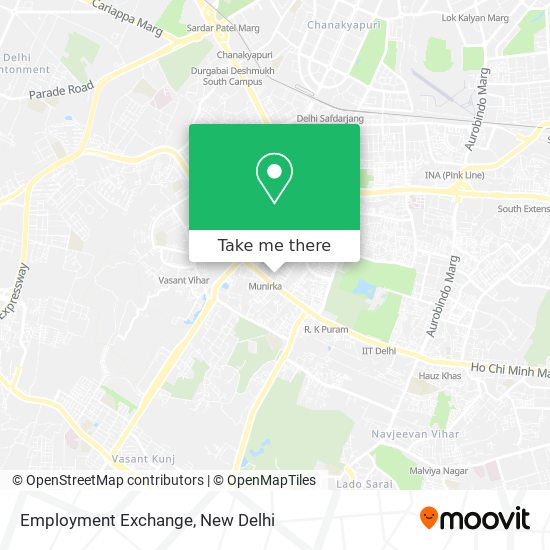 Employment Exchange map