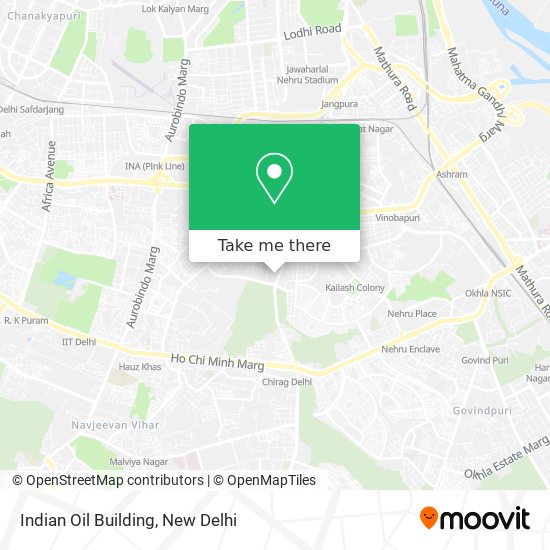 Indian Oil Building map