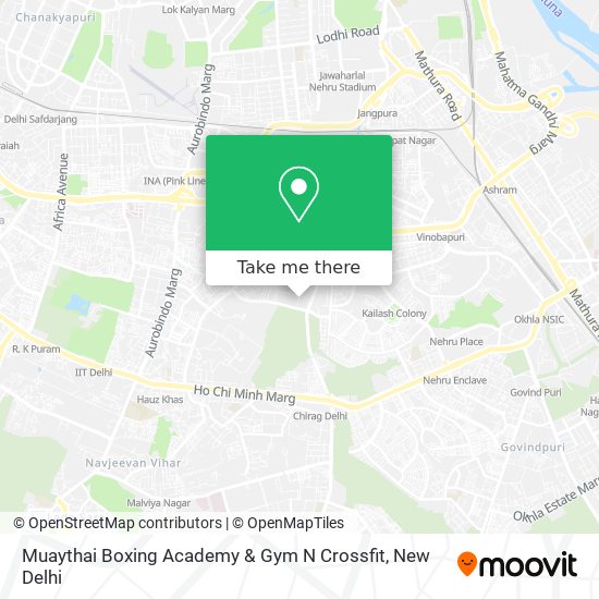 Muaythai Boxing Academy & Gym N Crossfit map