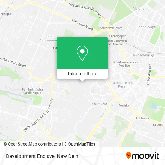 Development Enclave map