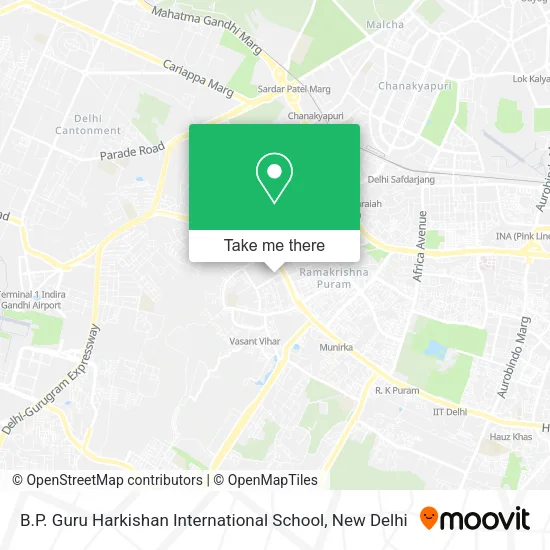B.P. Guru Harkishan International School map