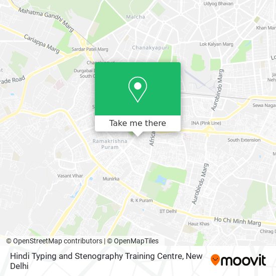 Hindi Typing and Stenography Training Centre map