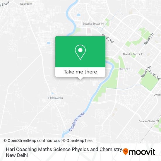 Hari Coaching Maths Science Physics and Chemistry map
