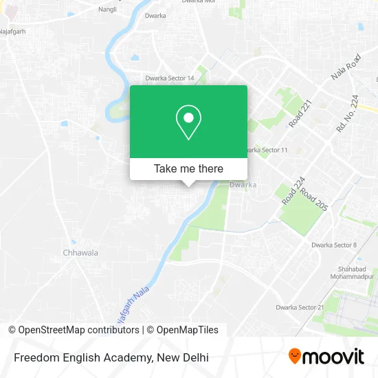 Freedom English Academy map