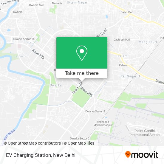 EV Charging Station map