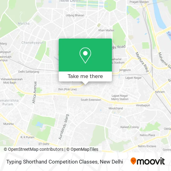 Typing Shorthand Competition Classes map