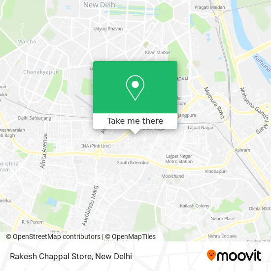 Rakesh Chappal Store map