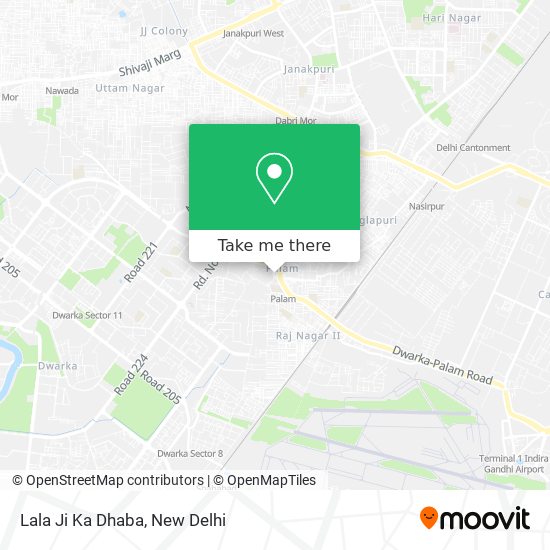 Lala Ji Ka Dhaba map