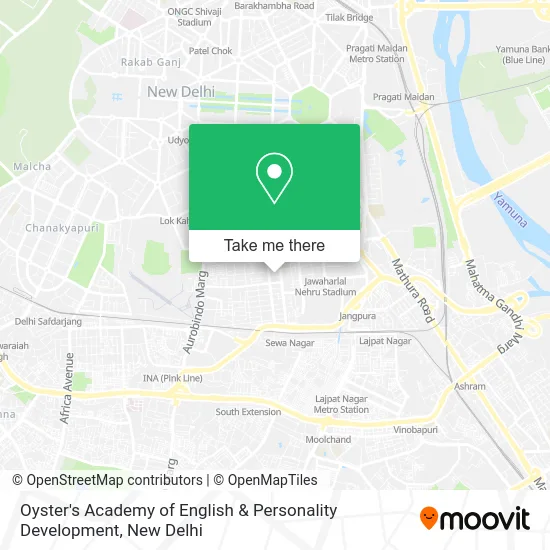 Oyster's Academy of English & Personality Development map