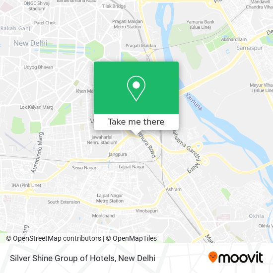 Silver Shine Group of Hotels map